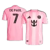 DE PAUL #7 Inter Miami CF Jersey 2025 Authentic Home - ijersey