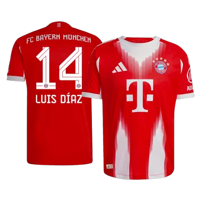 LUIS DÍAZ #14 Bayern Munich Jersey 2025/26 Player Version Home - ijersey