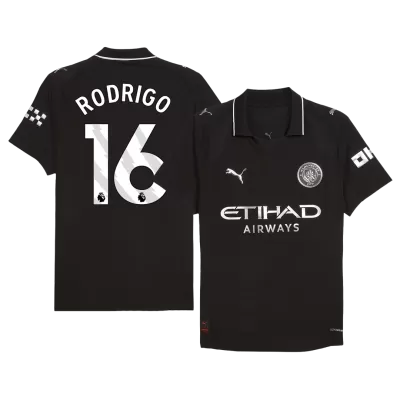 RODRIGO #16 Manchester City Jersey 2025/26 Player Version Away - ijersey
