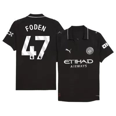FODEN #47 Manchester City Jersey 2025/26 Player Version Away - ijersey