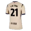 F.DE JONG #21 Barcelona Jersey 2025/26 Player Version Away - UCL - ijersey