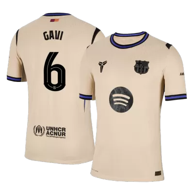 GAVI #6 Barcelona Jersey 2025/26 Player Version Away - UCL - ijersey