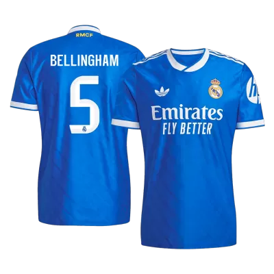 BELLINGHAM #5 Real Madrid Jersey 2025/26 Player Version Third - ijersey