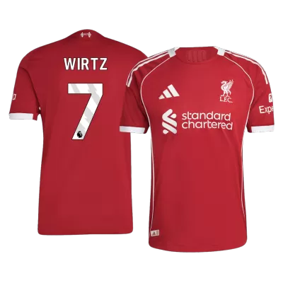 WIRTZ #7 Liverpool Jersey 2025/26 Player Version Home - ijersey