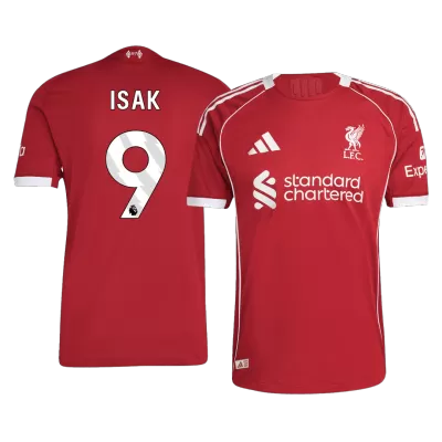ISAK #9 Liverpool Jersey 2025/26 Player Version Home - ijersey