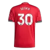 ŠEŠKO #30 Manchester United Jersey 2025/26 Player Version Home - ijersey