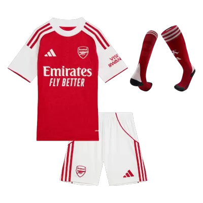 Youth Arsenal Jersey Whole Kit 2025/26 Home - ijersey