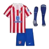 Youth Atletico Madrid Jersey Whole Kit 2025/26 Home - ijersey