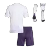 Youth Manchester United Jersey Whole Kit 2025/26 Away - ijersey