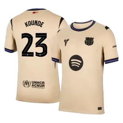 KOUNDE #23 Barcelona Jersey 2025/26 Away - UCL - ijersey