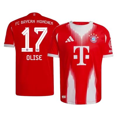 OLISE #17 Bayern Munich Jersey 2025/26 Player Version Home - ijersey