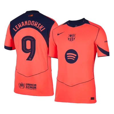 LEWANDOWSKI #9 Barcelona Jersey 2025/26 Player Version Third - UCL - ijersey