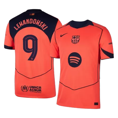 LEWANDOWSKI #9 Barcelona Jersey 2025/26 Third Away - UCL - ijersey