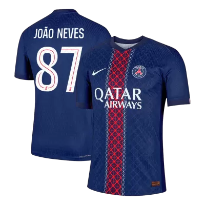 JOÃO NEVES #87 PSG Jersey 2025/26 Player Version Home - ijersey