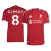 SZOBOSZLAI #8 Liverpool Jersey 2025/26 Player Version Home - ijersey