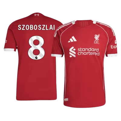 SZOBOSZLAI #8 Liverpool Jersey 2025/26 Player Version Home - ijersey