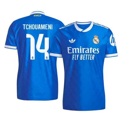 TCHOUAMENI #14 Real Madrid Jersey 2025/26 Player Version Third - ijersey