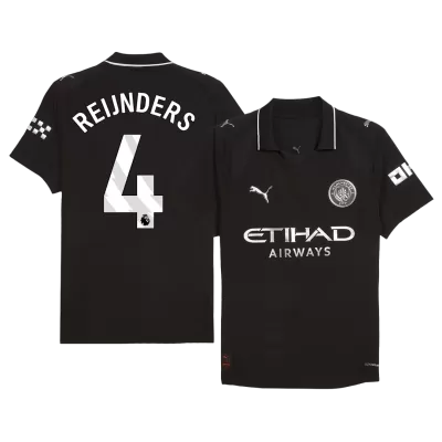 REIJNDERS #4 Manchester City Jersey 2025/26 Player Version Away - ijersey