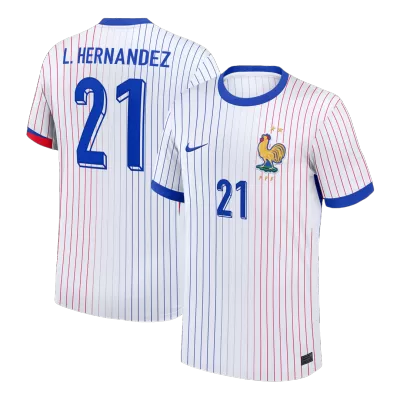 L.HERNANDEZ #21 France Jersey Away - ijersey