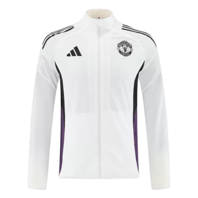 Manchester United Windbreaker Jacket 2025/26 - White - ijersey