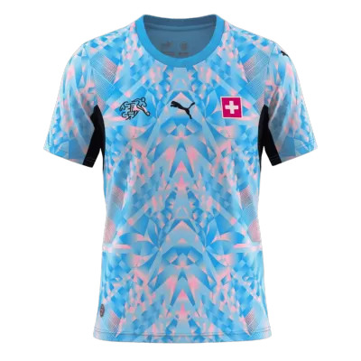 Switzerland Goalkeeper Jersey 2026 Blue World Cup - ijersey