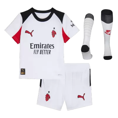 Youth AC Milan Jersey Whole Kit 2025/26 Away - ijersey