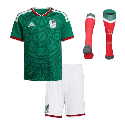 Youth Mexico Jersey Whole Kit 2026 Home - ijersey