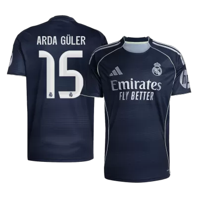 ARDA GÜLER #15 Real Madrid Jersey 2025/26 Away - ijersey