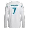 RONALDO #7 Real Madrid Jersey 2017/18 Home Retro - Long Sleeve - ijersey