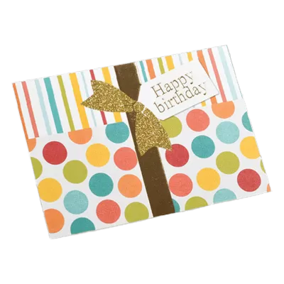 Custom Bow Birthday Card Color - ijersey