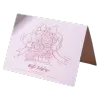 Custom Rose Best Wishes Anniversary Card Pink - ijersey