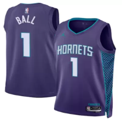 BALL #1 Charlotte Hornets NBA Jersey - Statement Edition - ijersey