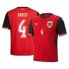DANSO #4 Austria Jersey 2026 Home World Cup - ijersey