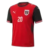 LAIMER #20 Austria Jersey 2026 Home World Cup - ijersey