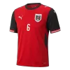 SEIWALD #6 Austria Jersey 2026 Home World Cup - ijersey