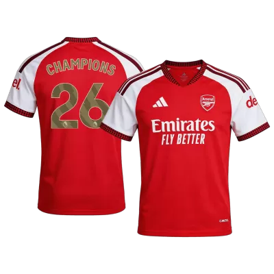 CHAMPIONS #26 Arsenal Jersey 2026/27 Home - ijersey