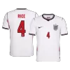 RICE #4 England Jersey 2026 Home World Cup - ijersey