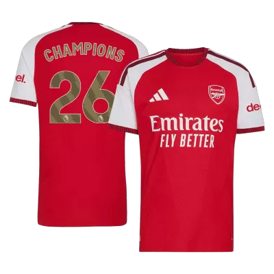 CHAMPIONS #26 Arsenal Jersey 2026/27 Player Version Home - ijersey