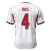 RICE #4 England Jersey 2026 Player Version Home World Cup - ijersey