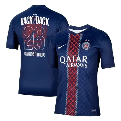 Champions of Europe #26 PSG Jersey 2025/26 Home - ijersey