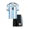 Youth MESSI #10 Argentina Jersey Kit 2026 Home World Cup - ijersey