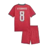 Youth B. FERNANDES #8 Portugal Jersey Kit 2026 Home World Cup - ijersey