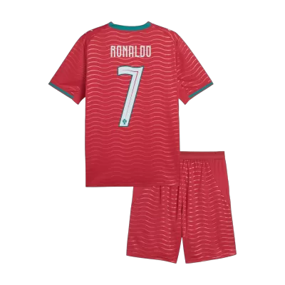 Youth RONALDO #7 Portugal Jersey Kit 2026 Home World Cup - ijersey