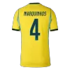 MARQUINHOS #4 Brazil Jersey 2026 Player Version Home World Cup - ijersey