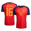 RODRIGO #16 Spain Jersey 2026 Home World Cup - ijersey