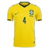 MARQUINHOS #4 Brazil Jersey 2026 Player Version Home World Cup - ijersey