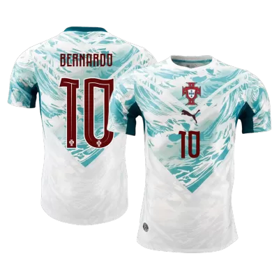 BERNARDO #10 Portugal Jersey 2026 Player Version Away World Cup - ijersey