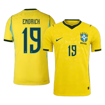 ENDRICK #19 Brazil Jersey 2026 Player Version Home World Cup - ijersey