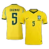 CASEMIRO #5 Brazil Jersey 2026 Player Version Home World Cup - ijersey
