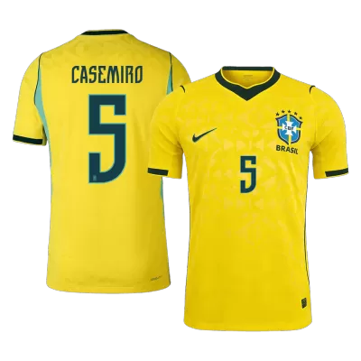 CASEMIRO #5 Brazil Jersey 2026 Player Version Home World Cup - ijersey